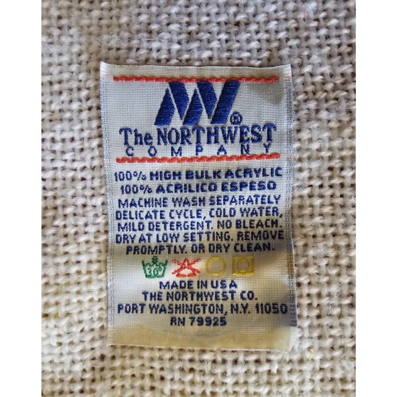 Dale Earnhardt Intimidator Racing Blanket 100% Acrylic Northwest Company USA - Picture 8 of 8